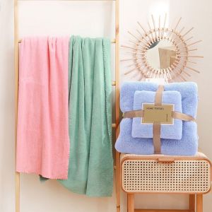 HANDUK MANDI TEBAL LEMBUT MENYERAP UKURAN 140x70cm / HANDUK DEWASA / HANDUK SET ISI 2 PCS VD