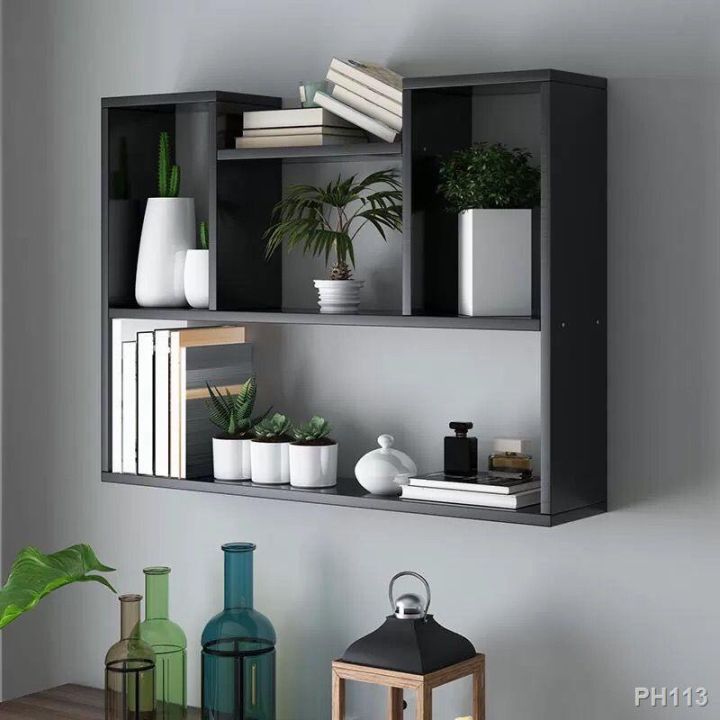 Wall Shelf Multi no Perforated Shelf Wall-Mounted Wall Cabinet Wall Hanging  Wall Simple Decoration