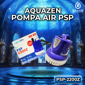 AQUAZEN Pompa Celup Aquarium AQUAZEN AZ - PSP - 2200Z 15 W Submersible Pump Ketinggian 1.8 M