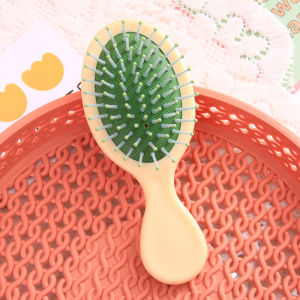 Mini Airbag Comb for Scalp Massage Rainbow Plastic Hair Combs for Women Girl