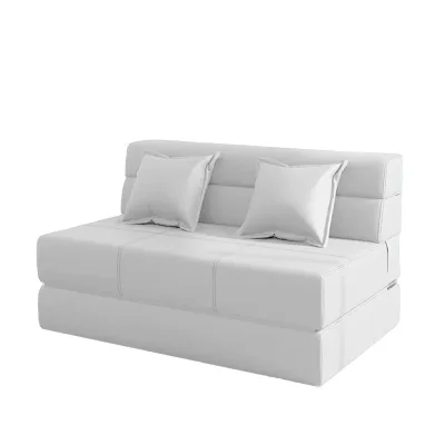 Multifunctional Folding Sofa BedCompression Sofa Filipino Cloud SofaOff-White Single/Double Size