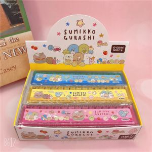 BORONG【60 pcs】Capybara Ruler Cute Stationery Student 15cm Kids Pembaris Plastik Kanak Goodies DoorGift Alat Tulis 卡皮巴拉尺