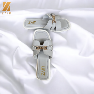 Zain - Letty Grey Sandal Wanita