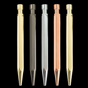 Six Edge Writing Pen Office Supplies Metal Pen Portable Ballpoint Pen School Stationery Signature Pen Holiday Gifts