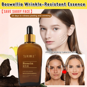 [Save Saggy Face] Boswellia Wrinkle-Resistant Essence Anti-Aging Firming Serum Collagen Cream Reduces Fine Lines Tighten Skin Whole Body Universal
