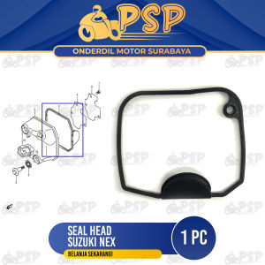 Seal Head Nex - Sil Siel Karet Gasket Head Heat Cover Tutup Cylinder Silinder Cop Suzuki Nex 125