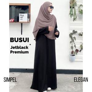 Galeri Abaya Turki Gamis Abaya Turkey Terbaru Lebaran 2024 Arab Hitam Baju Busana Muslim Dress Baju Kurung