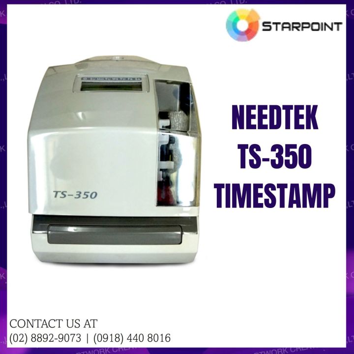 NEEDTEK TS350 TIME STAMP MACHINE Lazada PH