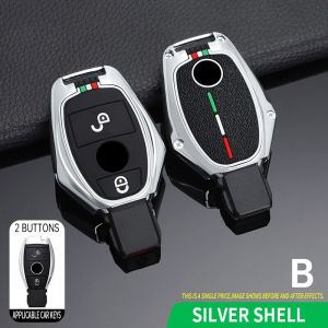 Vỏ Bọc Ốp Bảo Vệ Chìa Khóa Thông Minh Phản Quang Cho Xe Mercedes C E S GLC GLE GLS MAYBACH Trước Năm 2019