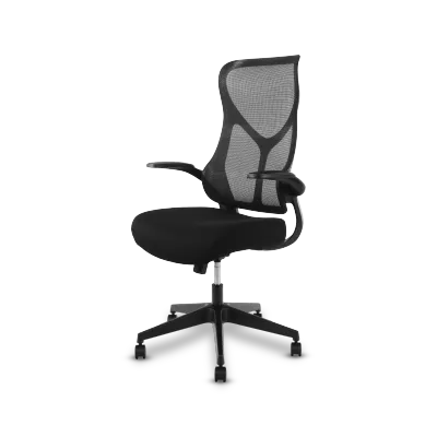 Bewell Ergonomic Chair GLAMOR S-Fit Space+ เก้าอี้ทำงานดีไซน์ล้ำ เพิ่มพื้นที่ทำงานด้วยแขนพับสมาร์ท ผสานพนักพิง S-Curve ฟังก์ชันครบในงบคุ้ม