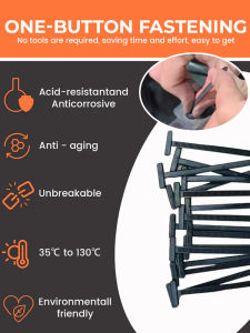 Car motorcycle tie buckle Selflocking nylon buckle Nylon selflocking tie buckle