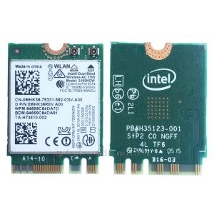 [พร้อมส่ง ในไทย ] -  Wifi 5G 2.4-5.0GHz  Intel Dual Band Wireless AC 3165 - Bluetooth 4.0   เชื่อมต่ออินเตอร์เน็ต ไร้สาย