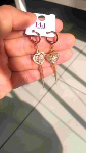 Đôi Bông Tai Nữ Tua Dài Đeo Đẹp Như Vàng Thật - Loại Xịn Bảo Hành 06 Tháng - Lokalo