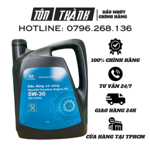 [ HÀNG CHÍNH HÃNG HYUNDAI] DẦU NHỚT ĐỘNG CƠ HYUNDAI 5W30 HÀNG CHÍNH HÃNG