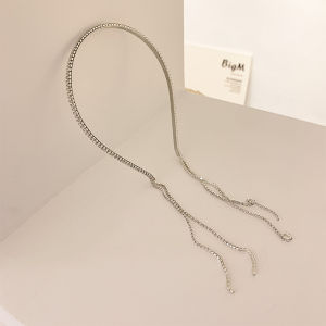 Lucky spring ที่คาดผมติดพู่ คริสตัล สไตล์เกาหลีkorean diamond headband tassel headband