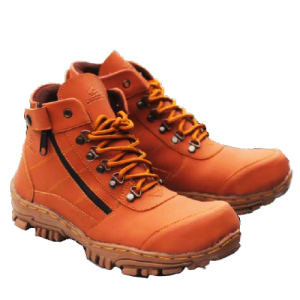 Sepatu Boot Pria Morisey Safety Resleting - Jaminan Uang Kembali 100% - Free Box Dus - Desain Eksklusif (EXPORT)