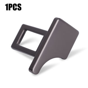 2Pcs Car Safety Seat Belt Lock Buckle Head Clip SeatBelt Metal Plug Alarm Canceler Stopper Interior Decorative Accessories