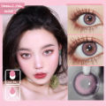 [Meitong] eyeshare throws 2 short-sighted contact lenses of different sizes and diameters. Student flagship store authentic qb2a. 