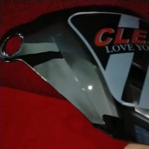 Kaca Helm Warna Silver NHK Predator Single Visor