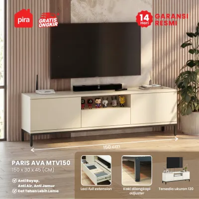 PIRA - PARIS AVA MTV Meja TV / Rak TV Besi