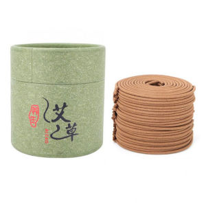 天然盘香 四小时盘香 沉香 檀香 艾草 驱虫防蚊 安神助眠 48Pcs/box Pure Agarwood Coil Incense Anti-mosquito Agarwood Gaharu Sandalwood Cendana Wormwoods Mosque