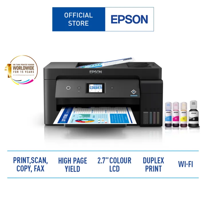 [Total 5 Years Warranty] Epson EcoTank L14150 A3+ Wi-Fi Duplex Wide-Format Ink Tank Printer