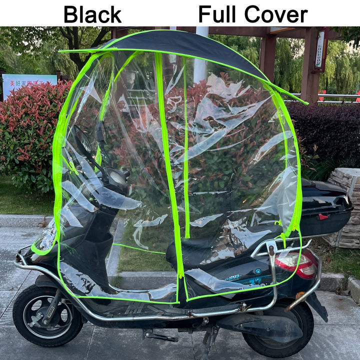 Ebike Motorcycle Canopy Umbrella Full Cover Waterproof Sun