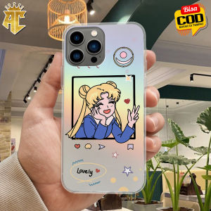 Case Hologram OPPO A5S A11K A12 A7 A15 A15S A57 A77S A58 4G Motif ( 3D GIRLS ) Softcase Hologram Bening Tebal - Clear Case 2MM - Sofkes Hp - Kesing Lucu - Casing Vira