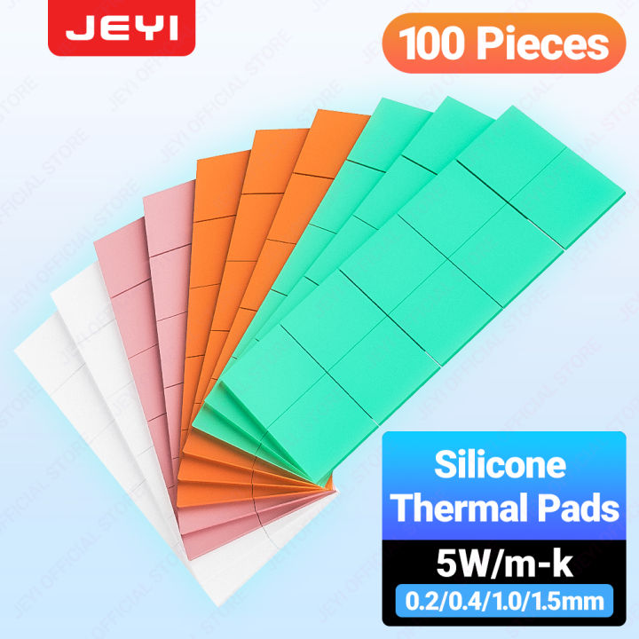 Jeyi silicon mềm dẫn nhiệt NVMe NGFF M.2 2280 Tấm tản nhiệt dẫn nhiệt ...