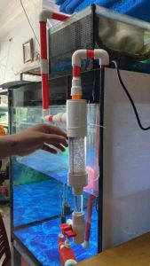 Hộp lọc tách phân lắng cặn bẩn phi 25 chuyên dùng cho hồ cá cảnh.