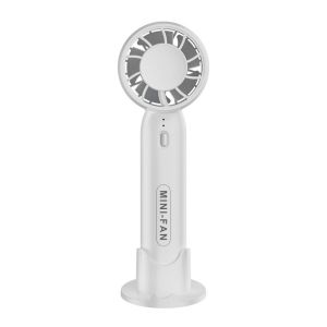 Turbine Handheld Small Fan Portable USB Charging Desktop Mini Electric Fan with Mobile Phone Holder