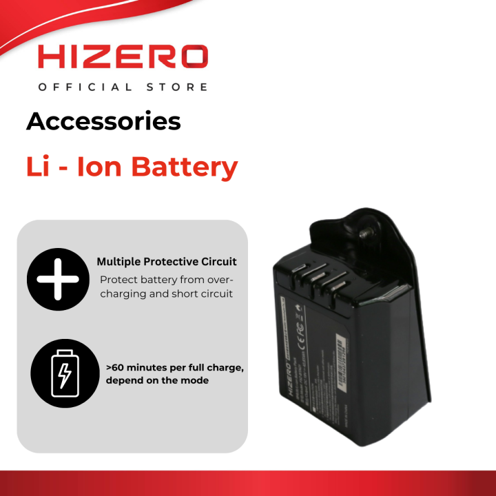 HIZERO HIZERO Li Ion Battery (F8ZBTA01) Lazada