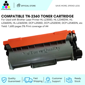 ETQ Compatible TN2360 Toner Cartridge for Brother Printer