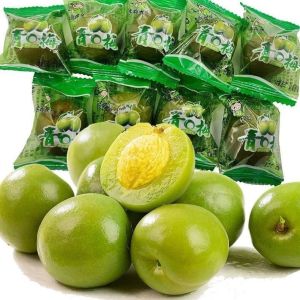 脆青梅 青口梅 脆梅 果脯蜜饯 Crisp Green Plum Refreshing Plum Net Red Mussel Plum Sour Sweet Crisp Fresh Green Plum Casual Snacks
