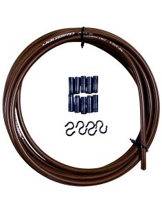 Vỏ dây thắng (màu nâu) hiệu Jagwire dùng cho xe đạp