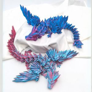 Mô Hình Rồng 3D Trang Trí – Đồ Decor Cá Tính Phụ Kiện Setup Không Gian Thời Trang
