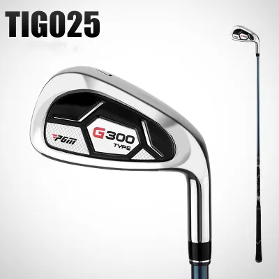 PGM Men Golf Clubs 7 Irons for Right Handed Beginners Practicing R/S Class Upgraded Surface High Elasticity Exercise Club