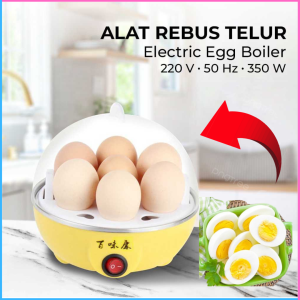 COD Cepat Alat Rebus Telur Portable Otomatis / Electric Egg Cooker Boiler Alat Rebus Telur 350W - YS-203