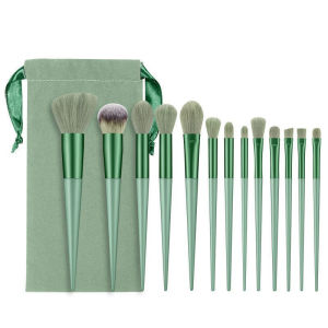 BRUSH MAKE UP 13 IN 1 WITH BAG (BIG SIZE) / KUAS MAKE UP / SET PAKET KUAS / MAKE UP TOOL