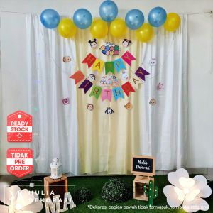 Dekorasi Bekron Ulang Tahun Anak Tsum Tsum Disney 1 Paket Murah