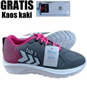 Sepatu Sekolah Anak Anak Laki Laki Perempuan Cewek Cowok Warna Hitam Tali Perekat Rekat Velcro Kecil Tanggung Umur Usia PAUD TK SD SMP SMA Kelas 1 2 3 4 5 6 7 8 9 0 Tahun-KIDZTUBS1003212031