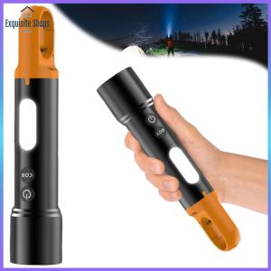 Mini Flashlight High Brightness Torch Zoomable LED Camping Flashlight Lightweight Strong Light Flashlight for Outdoor Emergency