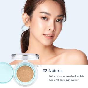 Air Cushion BB CC Cream Makeup Refill Natural Matte Waterproof Moisturizer Brightens Skin Full Set with Mirror Ready Stock