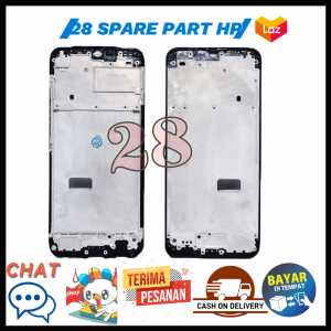 FRAME / TULANG TENGAH / TATAKAN LCD REALME C12 / C15 ORIGINAL NEW