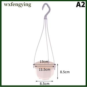 wxfengying Nhựa Treo Trồng Hoa Nhà Máy Chuỗi Giỏ Trồng Chủ Mọng Nước Nhà Máy Hoa Chậu Hoa Container Nhà Vườn Trang Trí Nội Thất