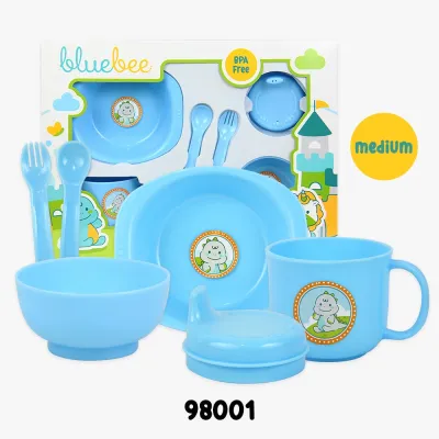 Feeding Set Peralatan Makan Bayi - Tempat Makan Bayi BPA Free SNI
