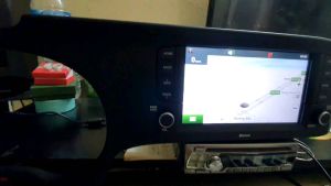 Màn cảm ứng liền Taplo Hyundai i10.  ANDROI CARPLAY Androi AUTO / Bluetootj/Aux/Usb giành cho xe i10 bản 2022 Hatback