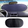 (100 cm x 60 cm) Universal PVC 97% UV Proof Sun Shade Electrostatic Heat Reducer Film tinted Sunshade For Car Side Window (1 Piece). 