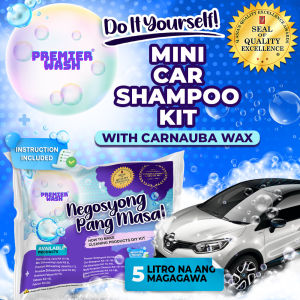 MINI CAR SHAMPOO KIT 5 LITERS YIELD - PREMIER WASH