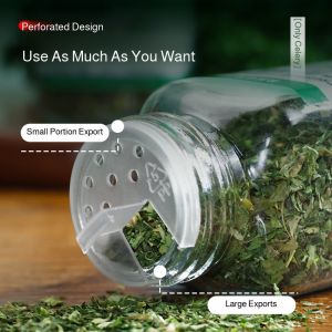 Parsley Garlic Salt Seasoning Zero Fat Spice Blend for Chicken Breast & Steak in Shaker Bottle